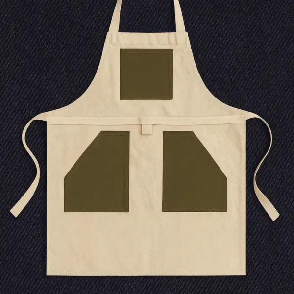 Tablier bicolore en toile – Léonardo