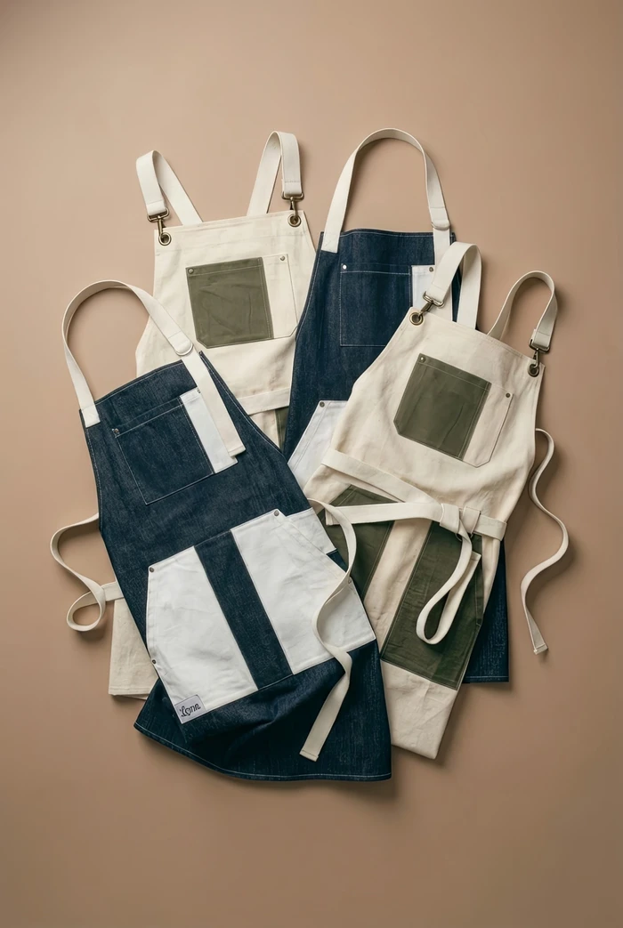 TABLIER LOMA denim nature morte 8 - Loma